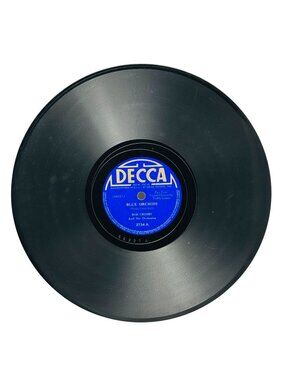 Bob Crosby Blue Orchids 78 RPM 10 Inch Shellac Record Decca 2734 VG+